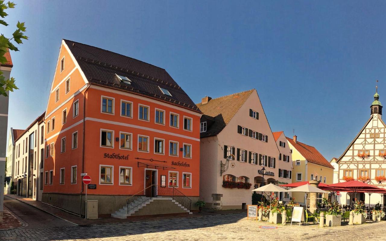 Stadthotel Kachelofen Krumbach Luaran gambar